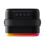 Havit SQ128BT RGB Bluetooth Speaker Price in BD - Front view of Havit SQ128BT speaker with multi-color RGB backlighting