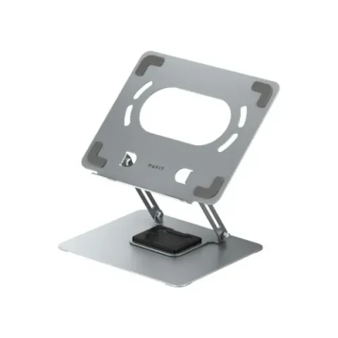 Havit ST7411 Adjustable Laptop Stand Price in BD - Front view of Havit ST7411 aluminum adjustable laptop stand