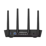 ASUS TUF Gaming AX4200 Dual Band WiFi 6 Gaming Router Price in BD - ASUS TUF AX4200 Wi-Fi 6 gaming router with 4 external antennas and 2.5G port.