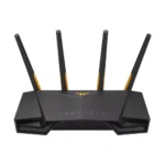 ASUS TUF Gaming AX4200 Dual Band WiFi 6 Gaming Router Price in BD - ASUS TUF AX4200 Wi-Fi 6 gaming router with 4 external antennas and 2.5G port.