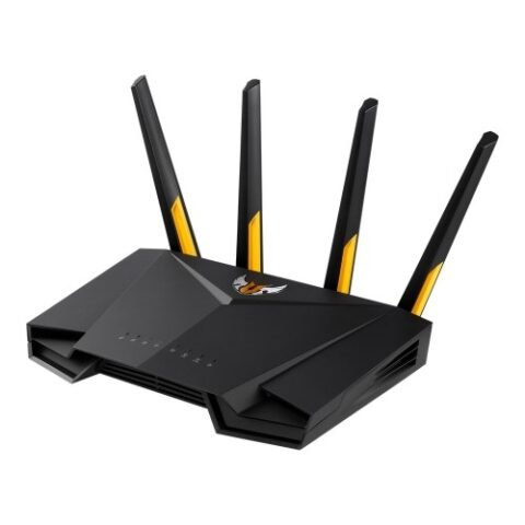 ASUS TUF Gaming AX3000 Dual Band WiFi 6 Gaming Router Price in BD - ASUS TUF AX3000 Wi-Fi 6 gaming router with 4 external antennas.