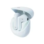 Havit TW931 ENC Bluetooth Earbuds Price in BD - Front view of Havit TW931 ENC earbuds resting beside charging case