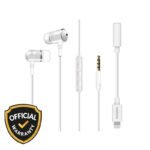 Energizer UIL35WH Wired Earphone with Lightning Audio Converter White Original