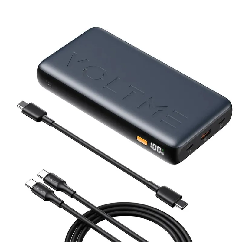 VOLTME Hypercore 25K Pro Power Bank Price in Bangladesh - Flagship high-capacity laptop portable charger with 140W PD 3.1 and smart display