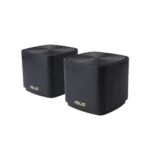 ASUS ZenWiFi XD4S AX1800 Dual-Band Mesh WiFi 6 Router 2-Pack Price in BD - Compact black mesh Wi-Fi 6 system.