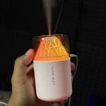 H05 Volcano Air Humidifier with Night Light 180ML Price in Bangladesh