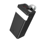Hoco J86 Powermaster 40000mAh Power Bank Price in Bangladesh - Massive high-capacity portable charger with digital display and desk lamp