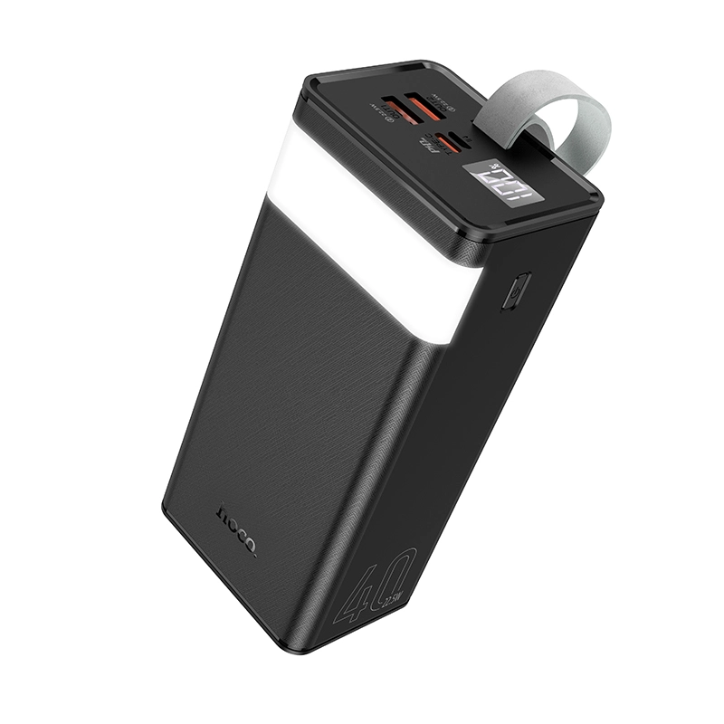 Hoco J86 Powermaster 40000mAh Power Bank Price in Bangladesh - Massive high-capacity portable charger with digital display and desk lamp