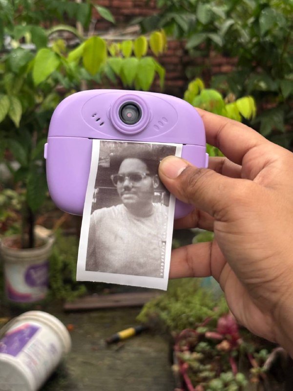 48MP Instant Print Camera With 2 Rolls Print Paper Price in BD