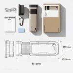 Xiaomi Aisolove P6 Outdoor Mosquito Repellent Flashlight Power Bank Price in Bangladesh - 3-in-1 portable camping gadget with LED light and power bank