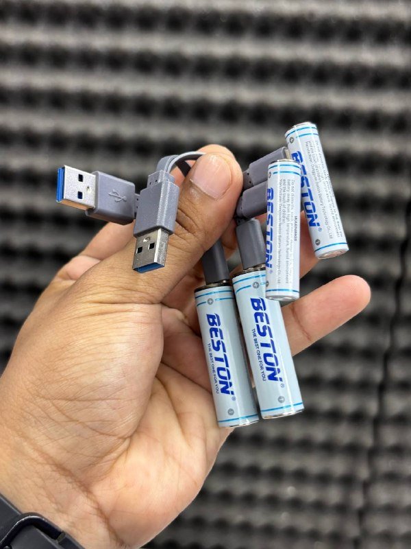 Beston AAA USB Rechargeable Lithium Battery Type-C 4Pcs Price in BD