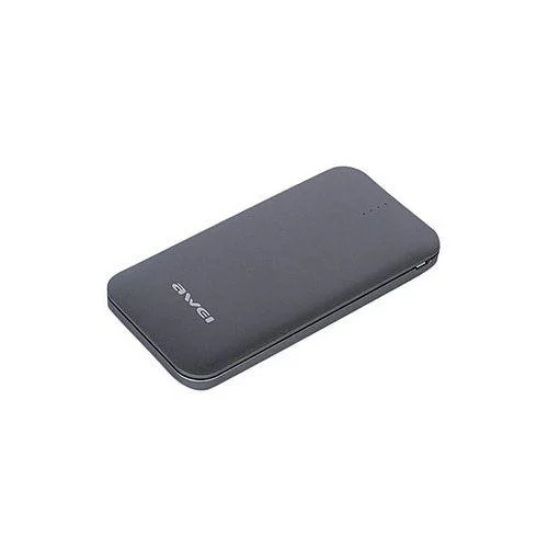 Awei-P20K-Price-in-Bangladesh Awei P20K 10000mAh Power Bank Price in Bangladesh - Slim portable charger with dual USB outputs and dual input ports