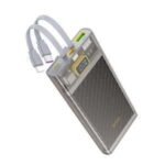 Hoco J104A Discovery 20000mAh 22.5W Fast Charge Power Bank Price in Bangladesh - Transparent high capacity portable charger