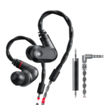 Plextone G28 Pro 3.5mm Gaming Earphone with silver-plated cable
