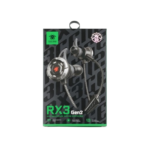 Plextone RX3 Gen II Earphone Type C Version Black with detachable rod microphone