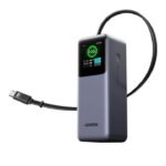 UGREEN Nexode Power Bank 20000mAh 165W with Built-in USB C Cable Price in Bangladesh - Laptop travel portable charger