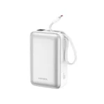 Foneng PX128 65W 30000mAh Power Bank Price in Bangladesh - High-capacity laptop power bank with built-in cable and LCD display