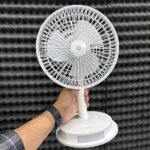 DP 7627 Rechargeable Portable USB Fan with LED Light 4000mAh Price in BD