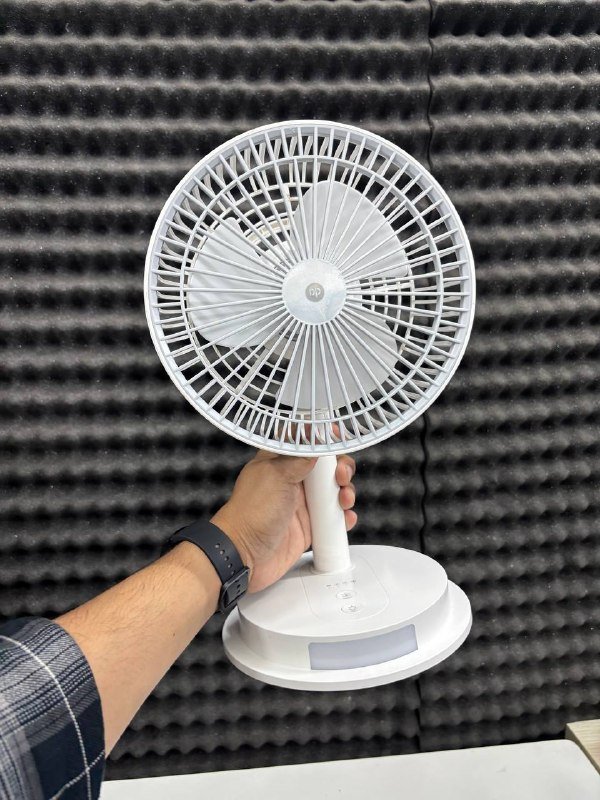 DP 7627 Rechargeable Portable USB Fan with LED Light 4000mAh Price in BD