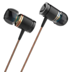 Plextone DX2 Wired Stereo In-Ear Earphones with metal alloy housing