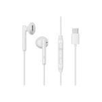 Joyroom JR-EC05 Half-In-Ear Wired Earphone-White