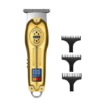 Kemei KM-678 Professional Hair and Beard Trimmer Price in Bangladesh - Cordless metal hair clipper with LCD screen