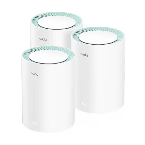 Cudy M1300 AC1200 Dual Band Gigabit Mesh Router 3 Pack Original